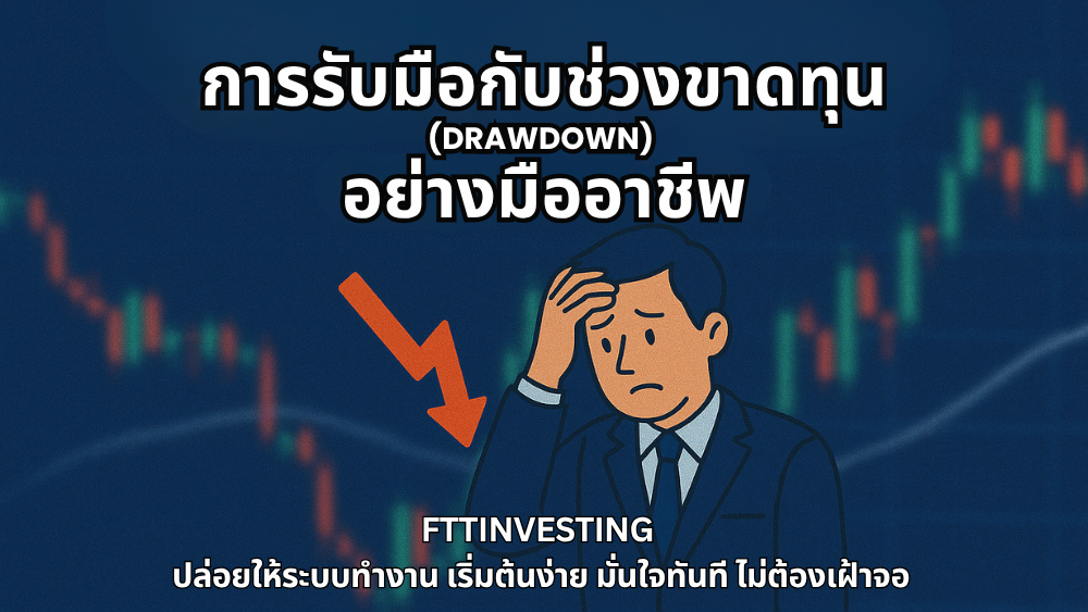 การรับมือกับช่วงขาดทุน (Drawdown) อย่างมืออาชีพ