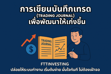 การเขียนบันทึกเทรด (Trading Journal) เพื่อพัฒนาให้เก่งขึ้น